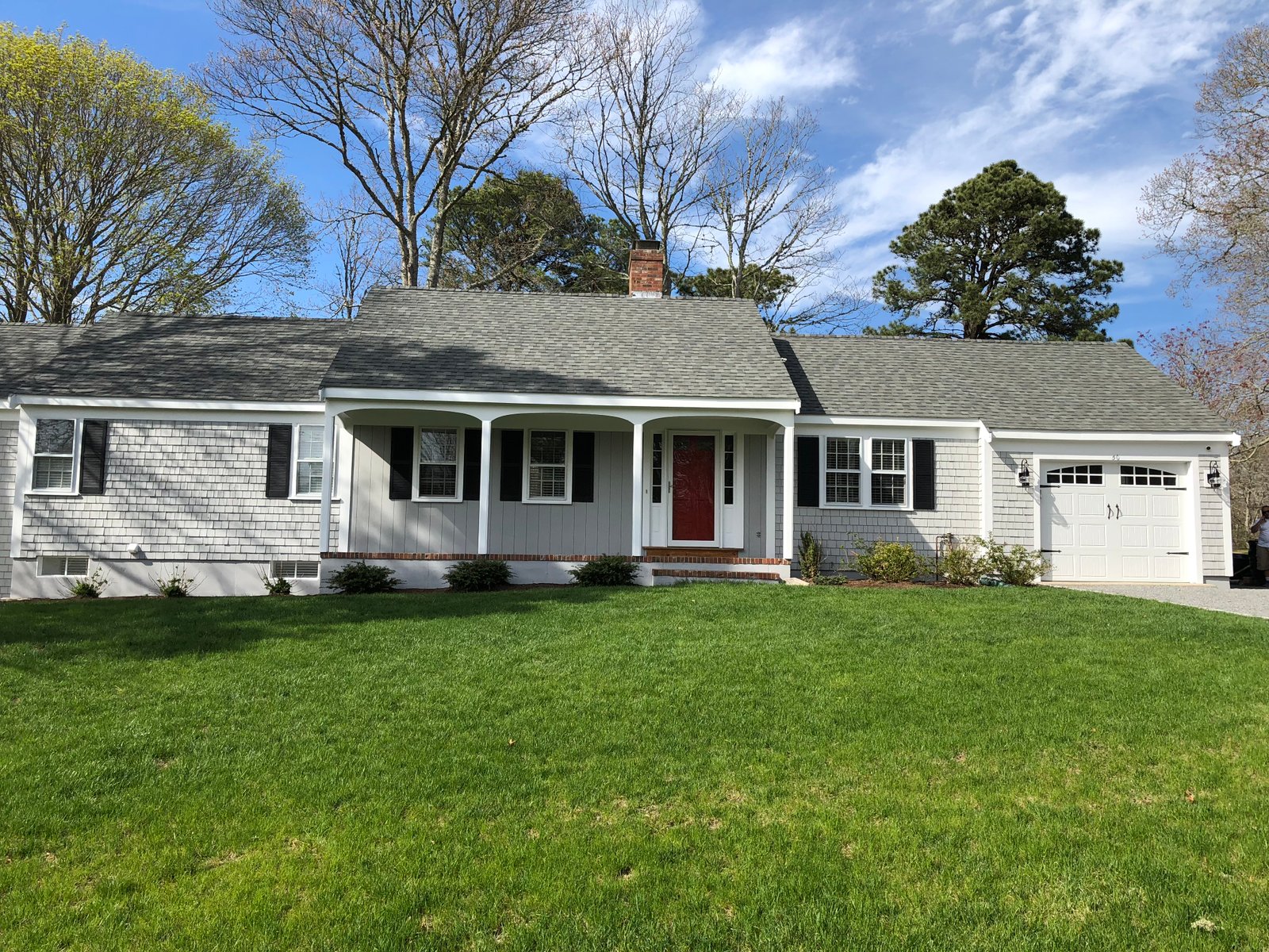 Exterior Painting New Roof and Trim Repairs