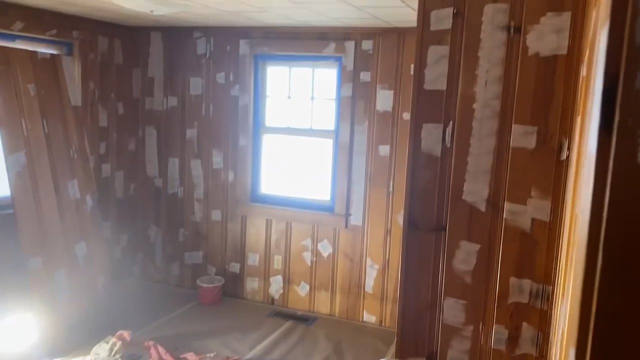 After: Rustic Cottage Transformation: Complete Interior Refresh with Pine Wood Floors