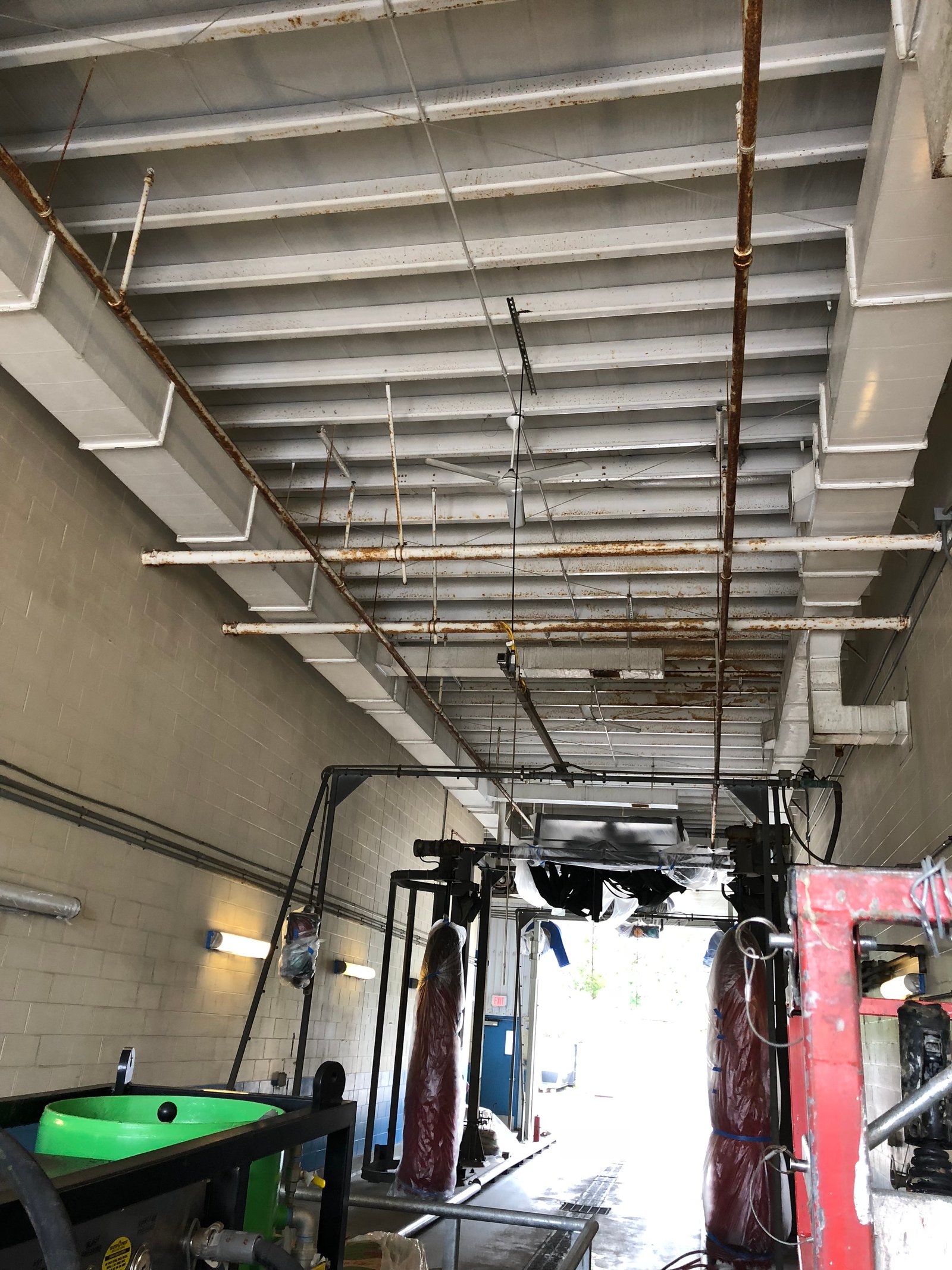 Before: Cape Cod Regional Transit Authority Bus Wash Bay