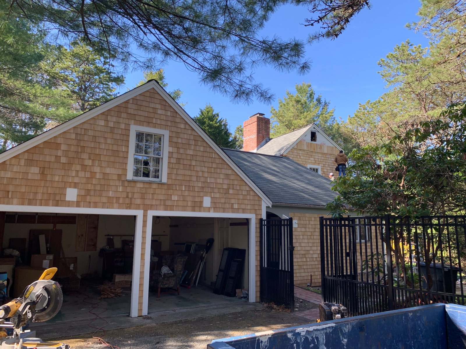 Before: Modern Garage Door & Siding Refresh: Contemporary Elegance