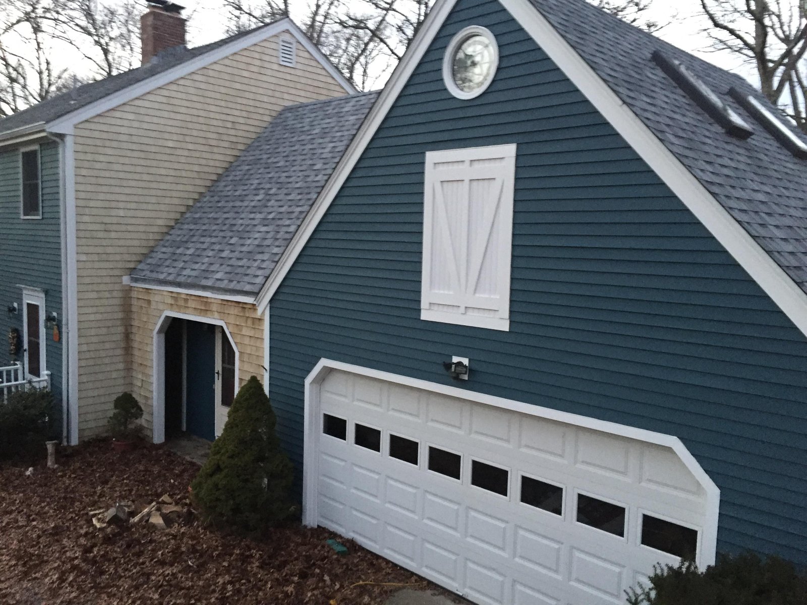 Before: From Dull to Dazzling: Complete Exterior Siding Refresh