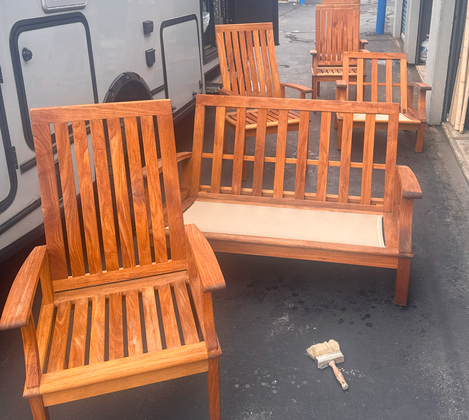 Teak Furniture Restoration